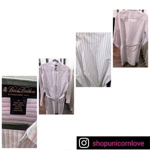 Brooks Brothers belted shirt dress